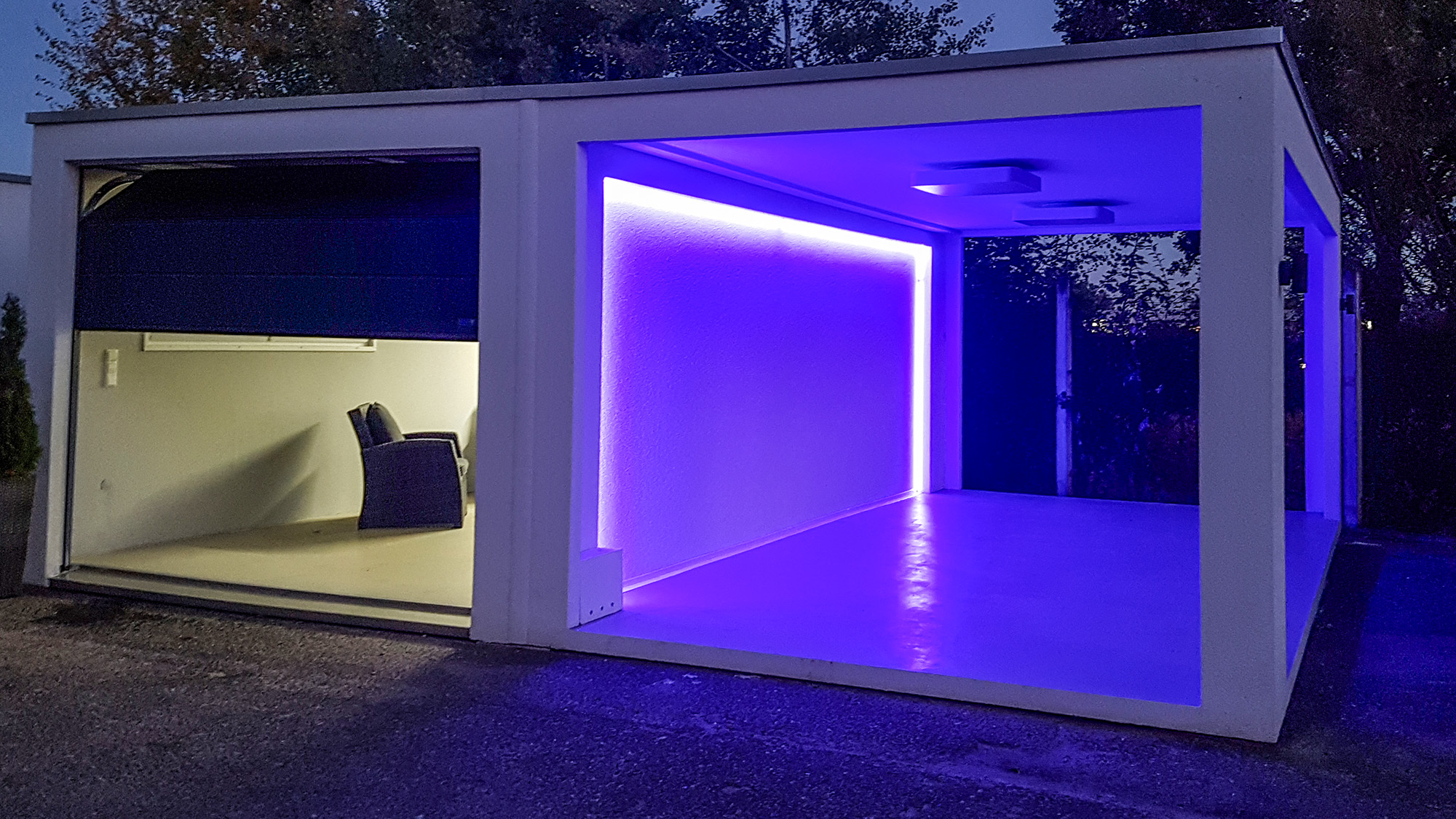 GRÖTZ Carport mit Beleuchtung